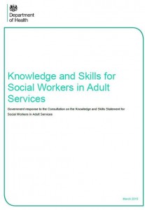 'The work of the social work profession [is] crucial to the success of social care legislation and policy.'